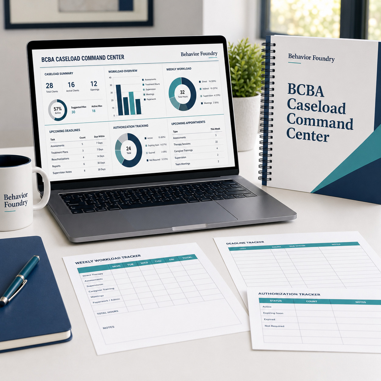 BCBA Caseload Command Center product preview